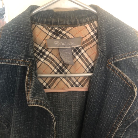 Anisette Jean Jacket Thick Size S - Picture 3 of 4
